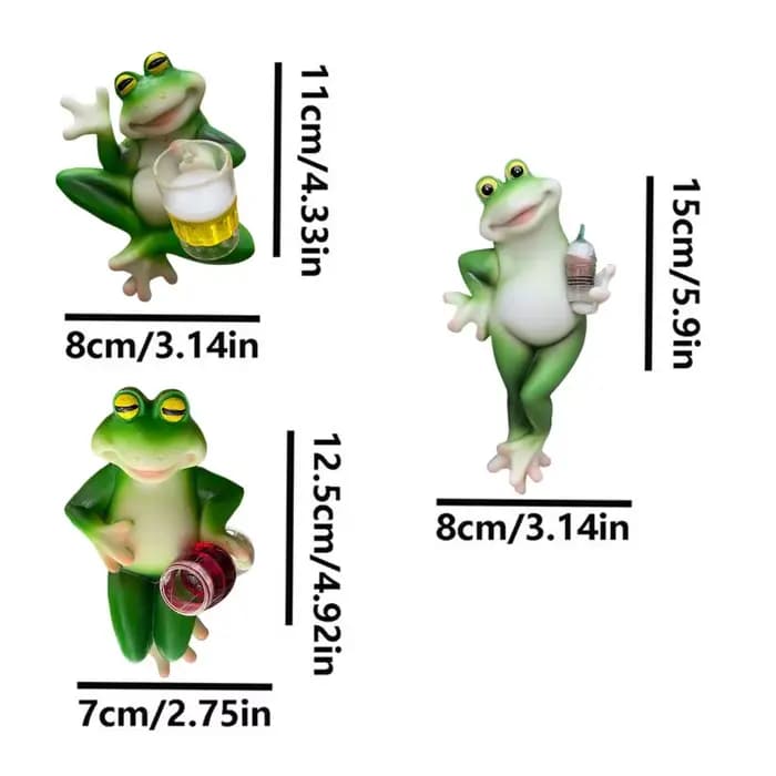 Pot de fleur mignon Hugger grenouille fantaisiste