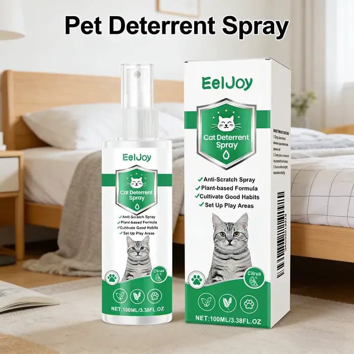 Spray Répulsif Anti-Chat Intérieur/Extérieur – Protection Meubles Contre les Griffures des Chats – Empêche