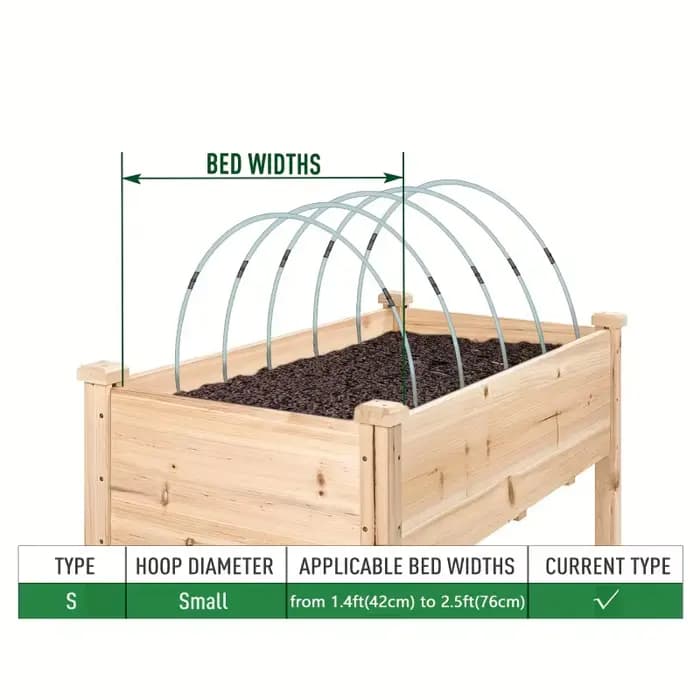 Cerceaux de jardin pour bricolage