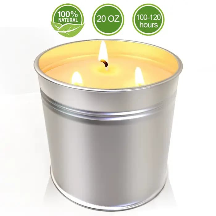 Bougies à citronnelle d'extérieur