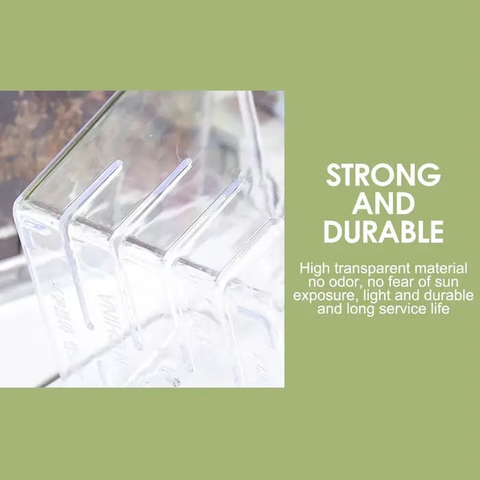 Pots de jardinières de jardin en plastique avec trou de pénétration d'eau respirant