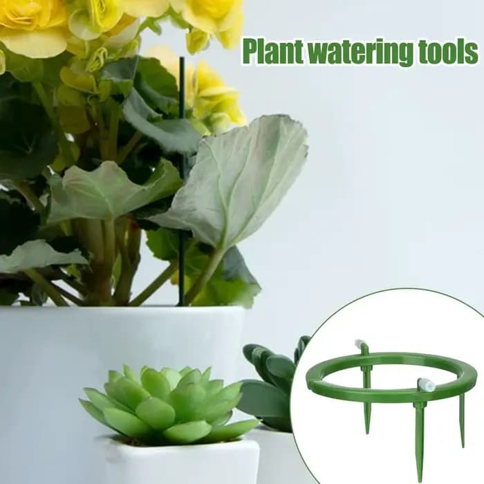 Système d'Arrosage Goutte à Goutte avec Support pour Plantes de Jardin