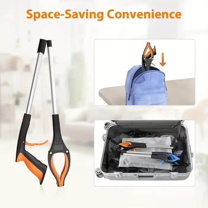 Pince de sélection de déchets avec 360 ° Clip rotatif