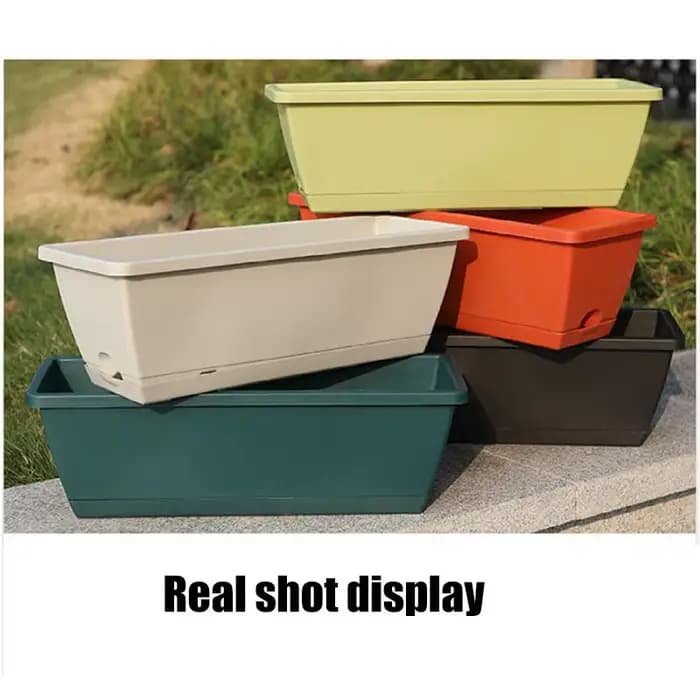Pot de culture de légumes d'intérieur avec trou de drainage au fond et corde absorbante