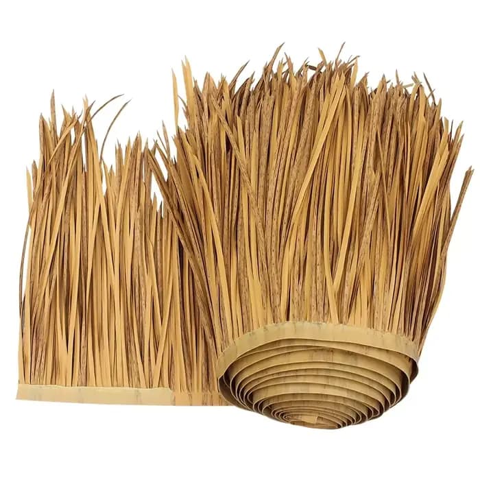 Loquet de toit en paille mexicain artificielle de 10 m pour couvertures de jardin et de patio : simulé