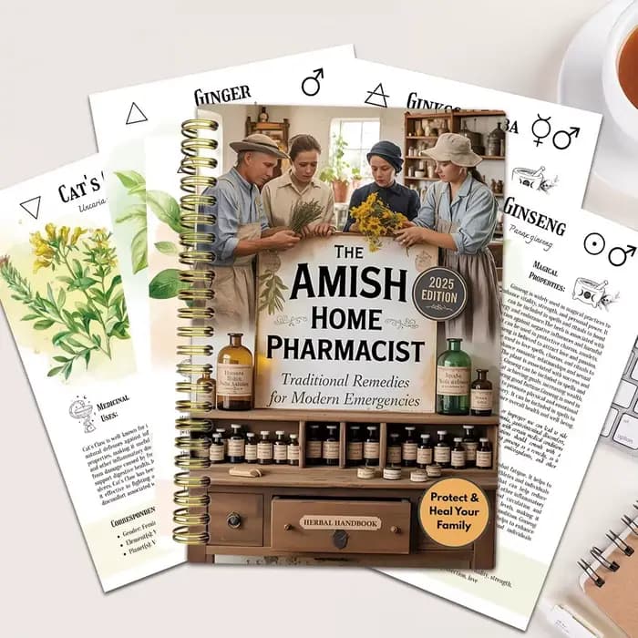 Le guide des remèdes traditionnels des Amish pour les urgences modernes : un manuel à base de plantes pour protéger et guérir votre famille