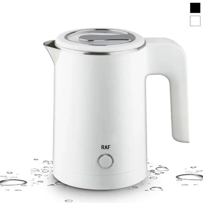 Bouilloire électrique de voyage thé café 0,8 l en acier inoxydable chaudière à eau Portable Pot pour hôtel voyage familial cuisine bouilloire intelligente Pot