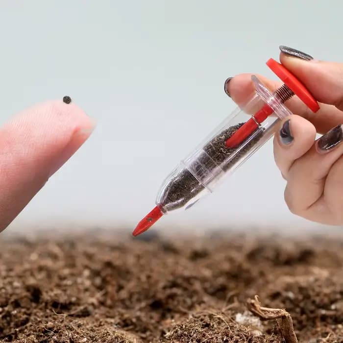 Mini distributeur de graines de semis semoir manuel épandeur