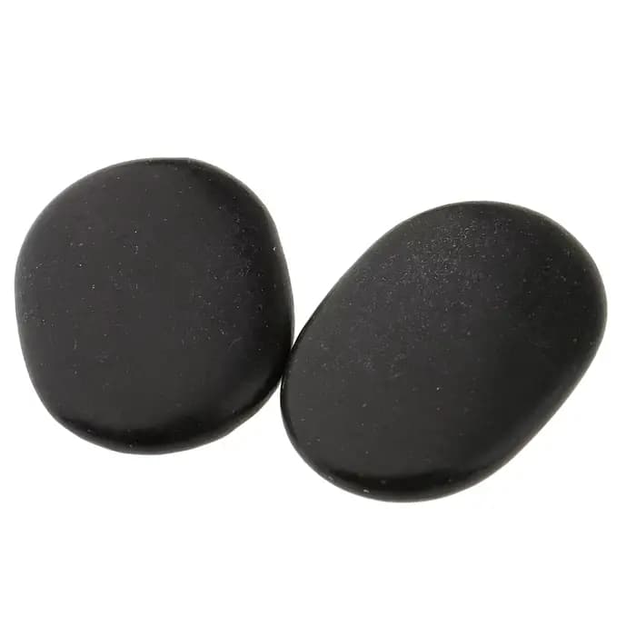 Ensemble professionnel de pierres chaudes, 10 pièces, pierres de basalte pour la relaxation, la thérapie spa, le soulagement de la douleur, le massage du visage