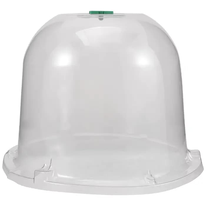 Cloche de jardin en plastique transparente avec ventilation pour protéger les plantes et les légumes contre