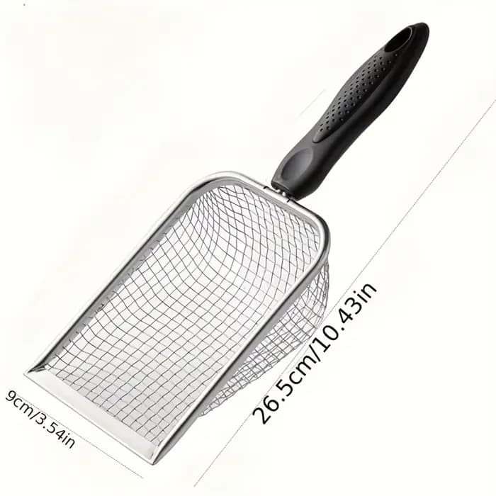 Tamis à terre pour jardin - Tamis à main pour sable et engrais de jardin - Disponible en deux tailles (2,8 mm et 5 mm)
