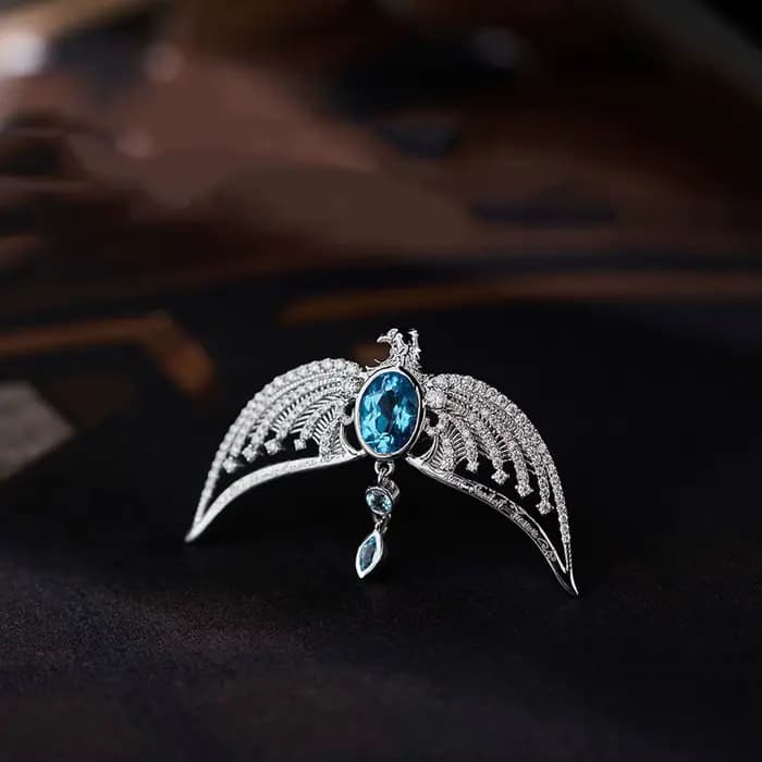 Films européens et américains courante couronne Zircon pendentif collier mode hiver pull chaîne enfants étudiant cadeau