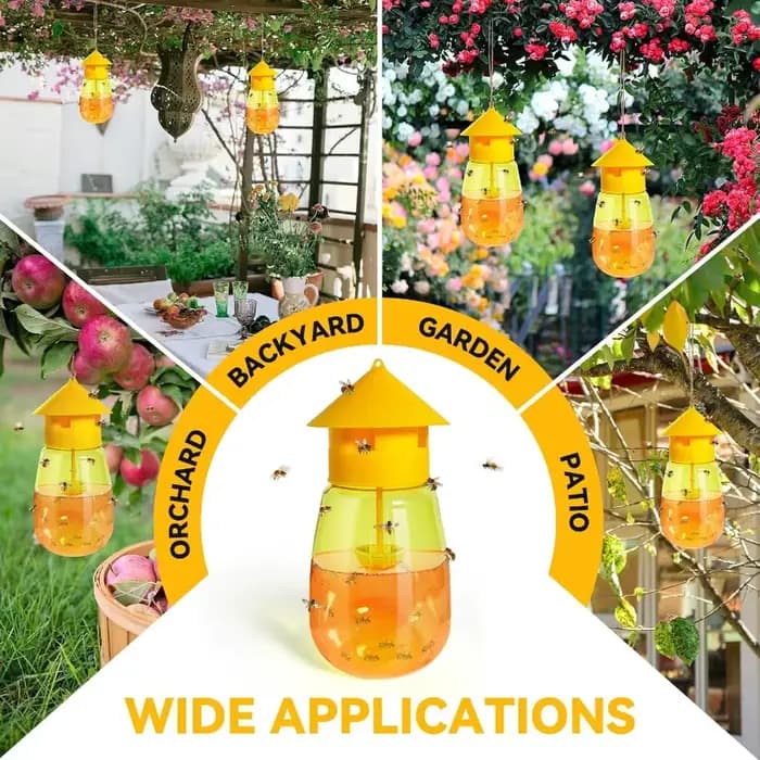 Piège à phéromones liquide pour mouches des fruits