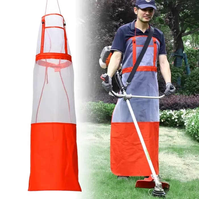 Tablier de tonte de jardin à double épissure amélioré