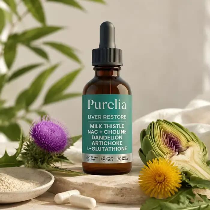 Élixir de nettoyage hépatique avancé avec silymarine, taraxacum, glutathion, détoxifiant liquide à base de plantes naturelles pour une fonction hépatique optimale