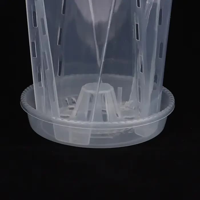 Pot de fleur Transparent avec contrôle des racines