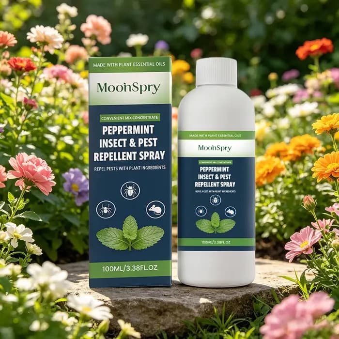 Spray Répulsif Anti-Insectes et Nuisibles à la Menthe Réduit l'Infestation