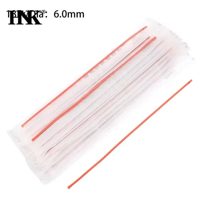 Cathéter rouge jetable de 38cm, 20 pièces, stérilisation médicale d'urine dans l'incontinence, soins à domicile, cathéter Foley en Latex