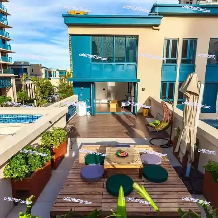Faire un sol extérieur en bois anticorrosif terrasse jardin cour plancher panneau