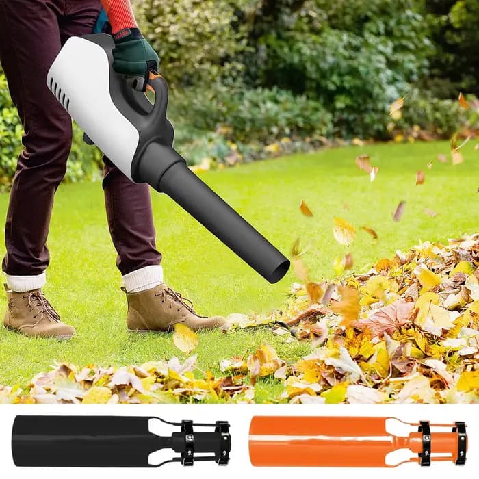Amplificateur d'extension métallique pour souffleur de feuilles