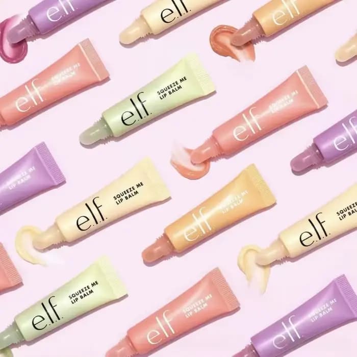 Baume à lèvres teinté Elf SqueezeMe, soin hydratant et nourrissant pour les lèvres, base de maquillage pour les lèvres, gloss fruité