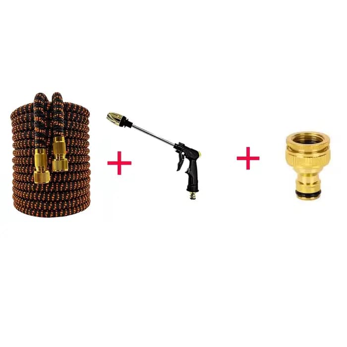 Tuyau d'arrosage extensible pratique et flexible