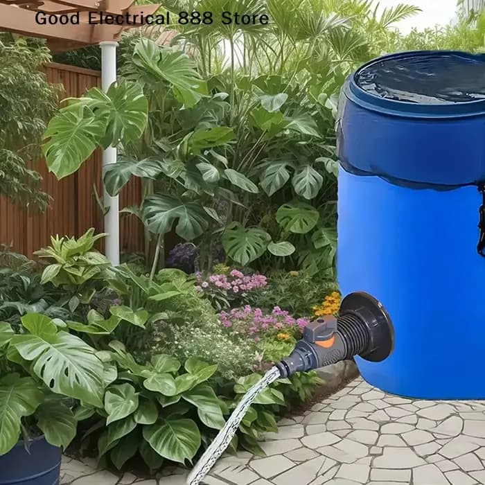 Raccord de réservoir d'eau six points avec vanne de commande