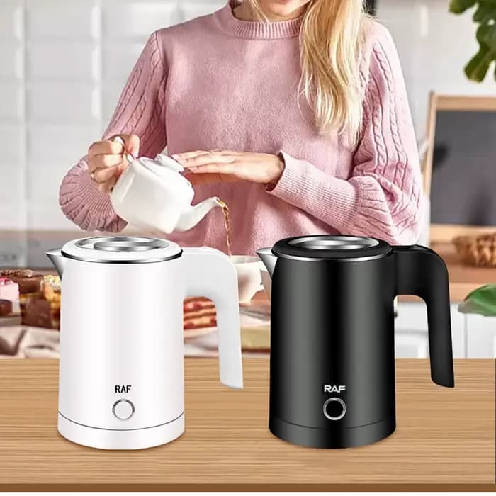 Bouilloire électrique de voyage thé café 0,8 l en acier inoxydable chaudière à eau Portable Pot pour hôtel voyage familial cuisine bouilloire intelligente Pot