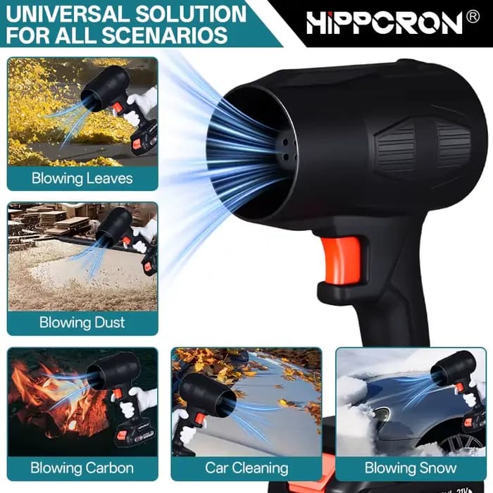 Souffleur à feuilles sans fil HIPPCRON 21V