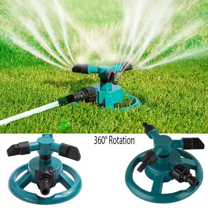 360 ° Buse d'arrosage à rotation automatique – Motifs de pulvérisation réglables pour l'irrigation de
