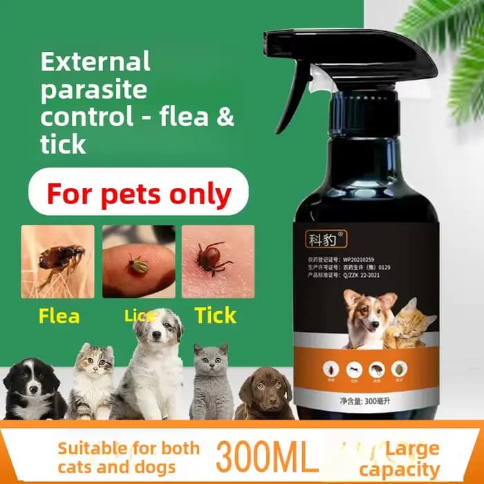 Médicament anti-puces pour chiens et chats