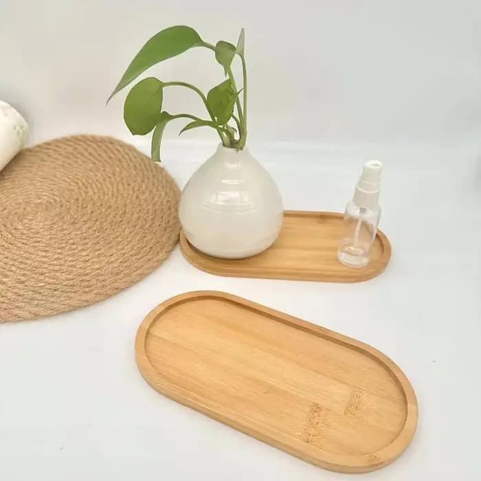 Plateau multi-bambou, soucoupe en bois, Pot de fleur, plateau de tasse, plaque de dessous de verre pour cuisine, assiette décorative, dessous de verre créatif, tapis de tasse à café
