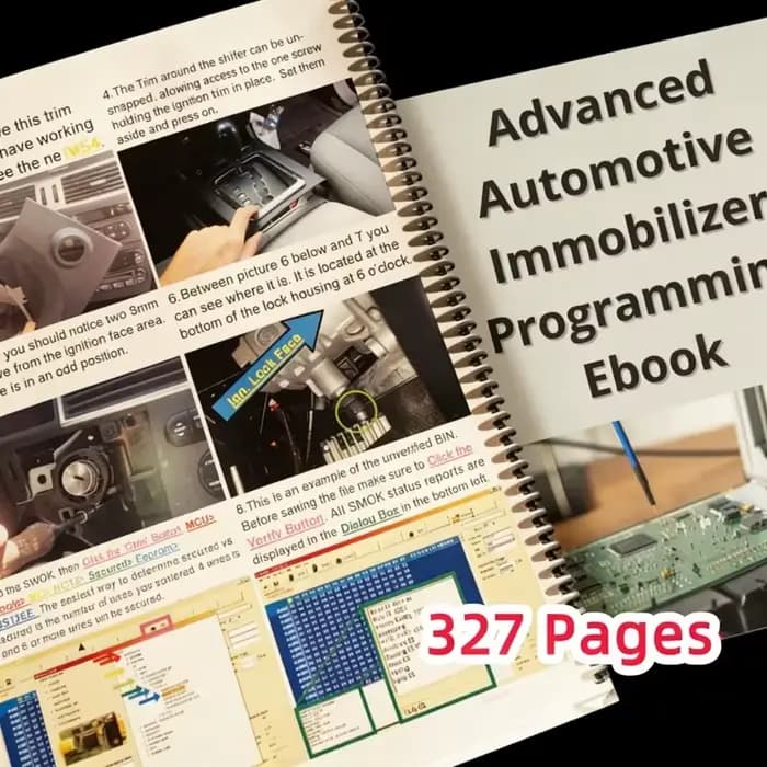 Outils avancés IMMO BOOK pour la programmation d'immobilisateurs automobiles, PDF, vérification/diagnostic/réparation, boîtier de contrôle de voiture, ECU, Android Auto, CarPlay