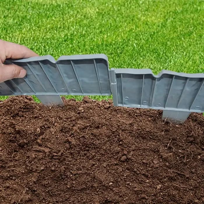 Bordure de clôture de jardin en PP