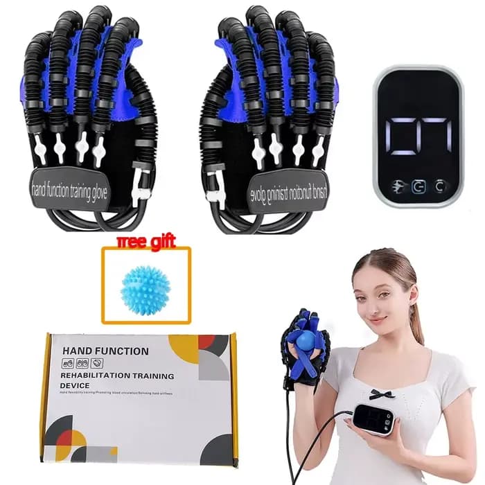 Gants de Robot hémiplégie, outil d'exercice des mains pour Patient d'accident vasculaire cérébral, gant de rééducation robotique, Infarctus cérébral, récupération paralyisée