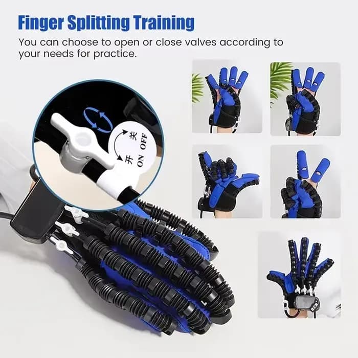 Gants de Robot hémiplégie, outil d'exercice des mains pour Patient d'accident vasculaire cérébral, gant de rééducation robotique, Infarctus cérébral, récupération paralyisée