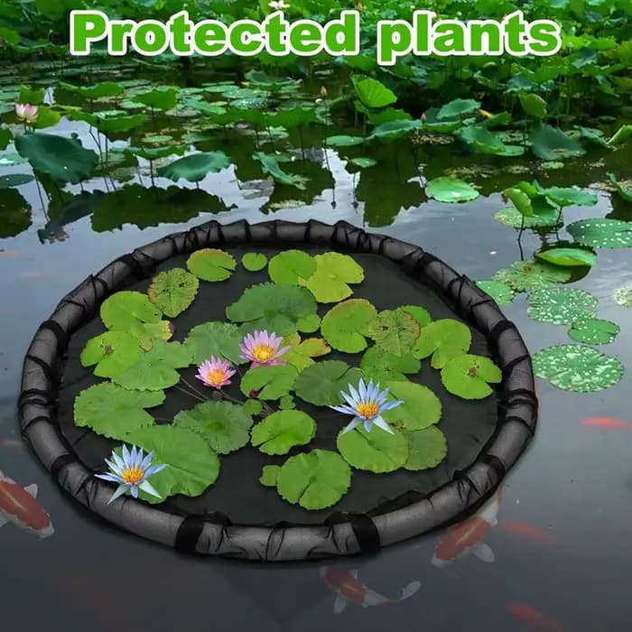 Barrière de poisson de protection de plante d'île flottante de tendance chaude pour le jardin d'étang de caractéristiques d'eau