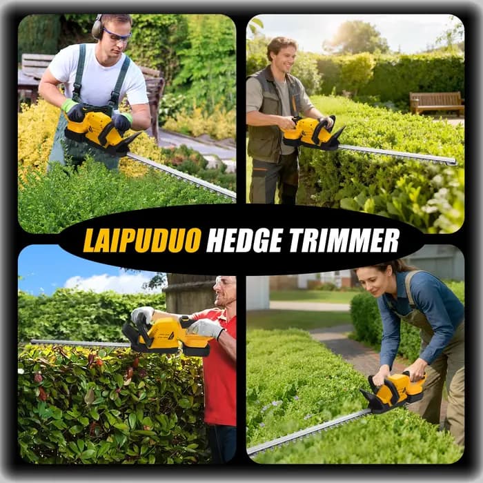 Taille-haie sans fil 3000 tr/min