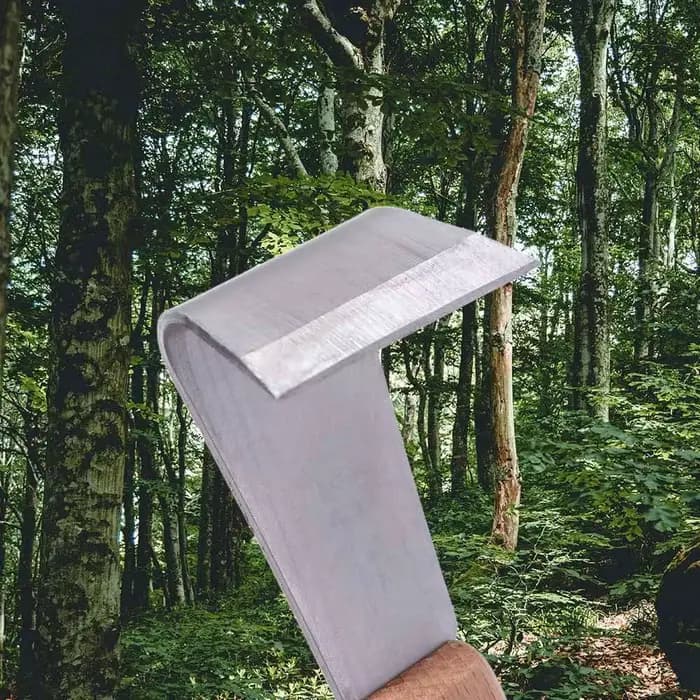 Grattoir à écorce d'arbre spécial, outil multifonctionnel et durable pour enlever l'écorce, manche en bois, écorceur lisse pour patio, pelouse, jardin