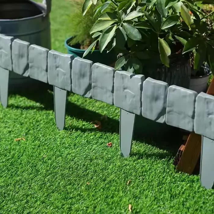 Bordure de clôture de jardin en PP