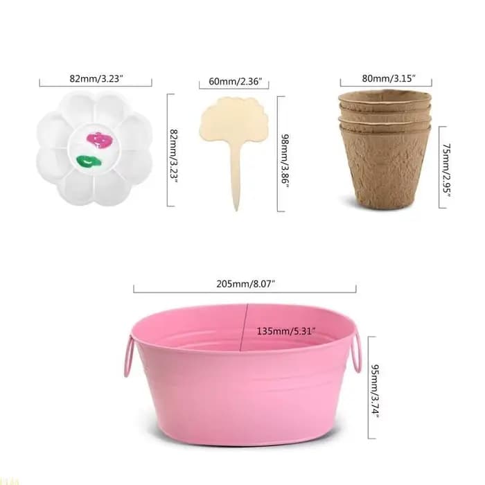 U13A Toddlers Garden Tools Kids Gardening Tool Outdoor Indoor Gift for Boys