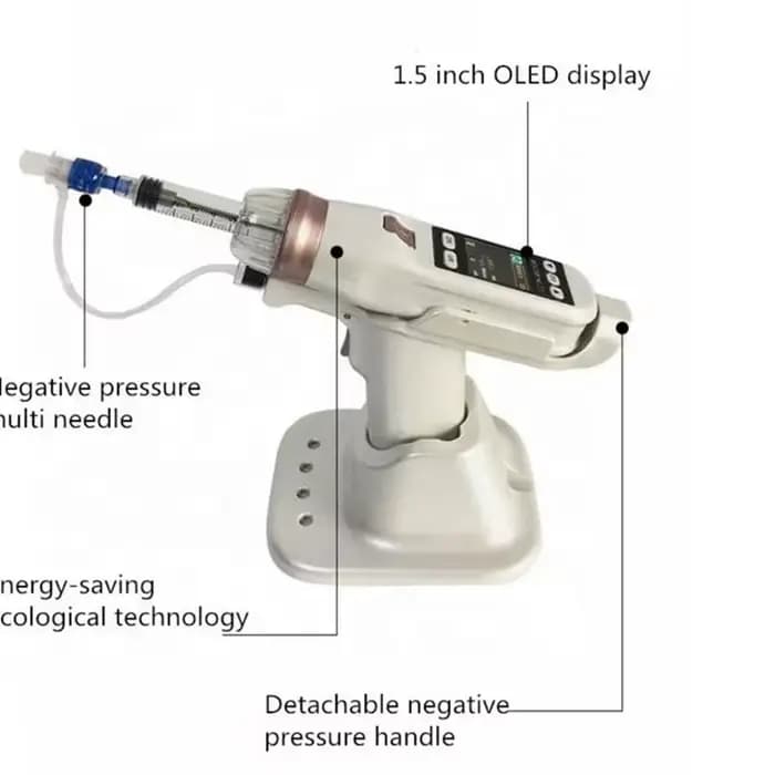 EZ Hydra – pistolet méso sous vide EZ, 5 broches, 9 broches, aiguille, hydrolifting, mésothérapie, injecteur de peau hydratant, stylo Microneedle Derma