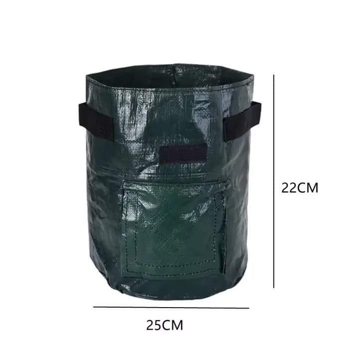 Sacs de culture de jardin en tissu PE, 3 gallons, pour plante de jardinage, conteneur pour plantation de carottes et légumes