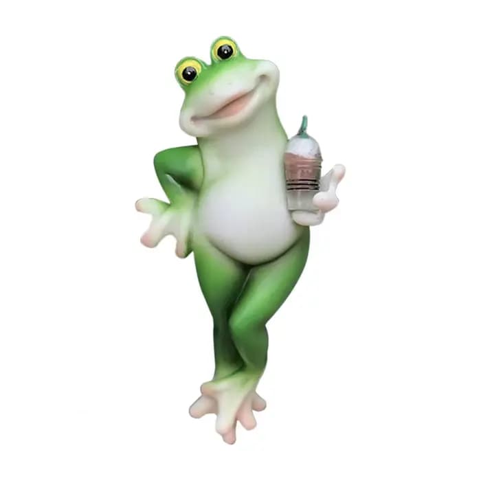 Pot de fleur mignon Hugger grenouille fantaisiste