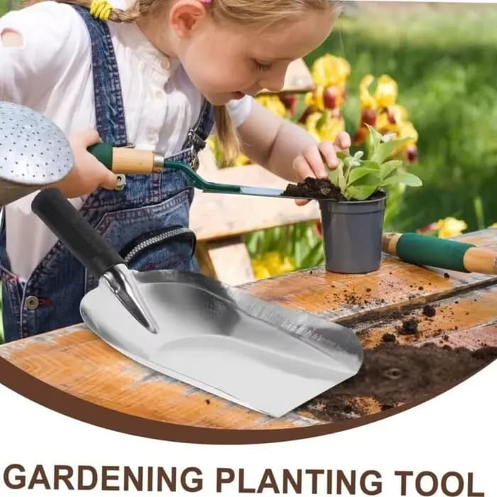 Outil jardinage professionnel pour transplantation mauvaise herbe