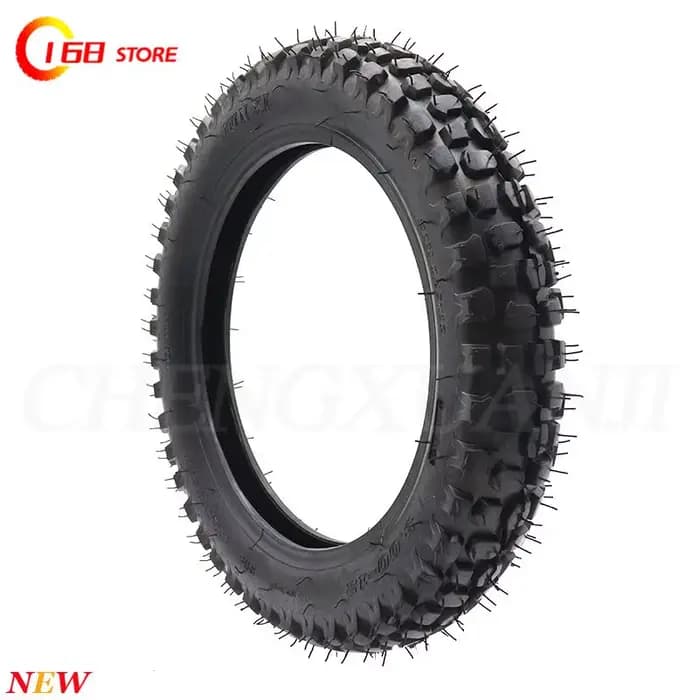 Pneu et chambre à air de haute qualité 3.00-12 80/100-12, pneu de 12 pouces pour moto tout-terrain, motocross, dirt bike