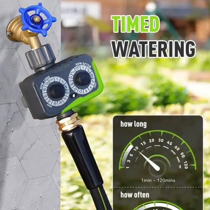 Minuterie d'eau jardin automatique