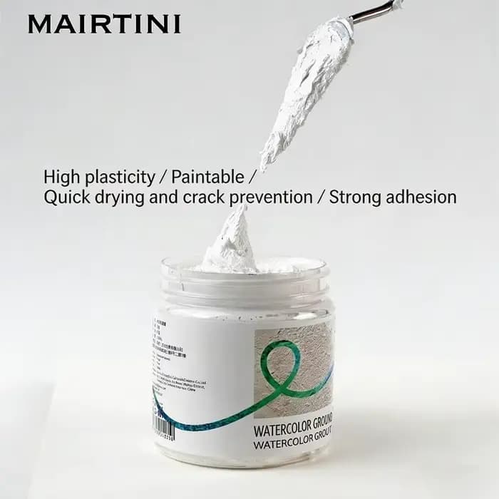 MAIRTINI 250ml Pâte texturée pour aquarelle, pour peinture en relief, toile, réparation de papier aquarelle, dessin artistique, fournitures d'art
