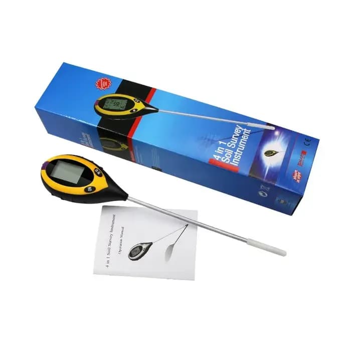 Testeur de pH du sol, testeur d'humidité du sol