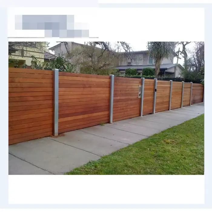Panneau de clôture de jardin décoratif en bois